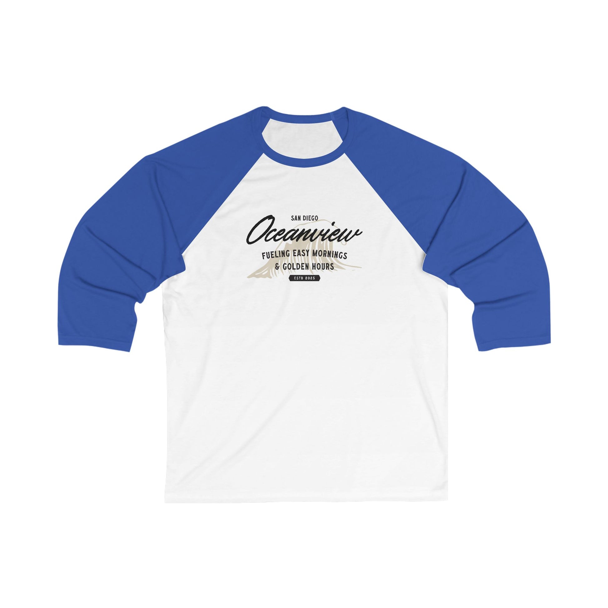 3/4 Sleeve Baseball Tee