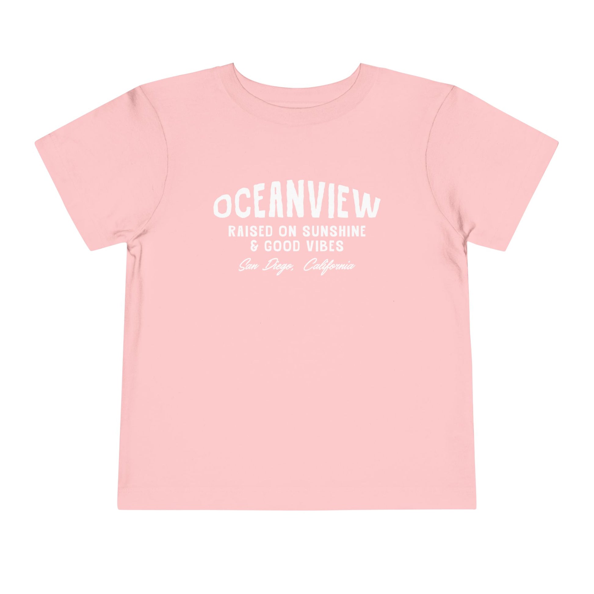 Raised on Sunshine & Good Vibes Toddler Tee