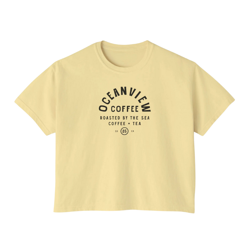 Women's Boxy Cropped Tee