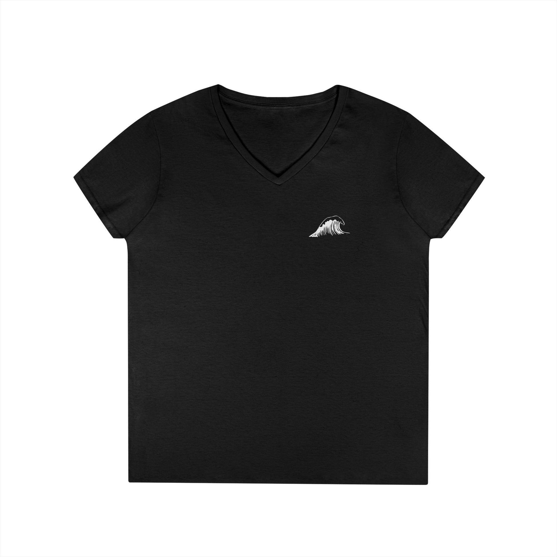 Oceanview Coffee Ladies' V-Neck Tee
