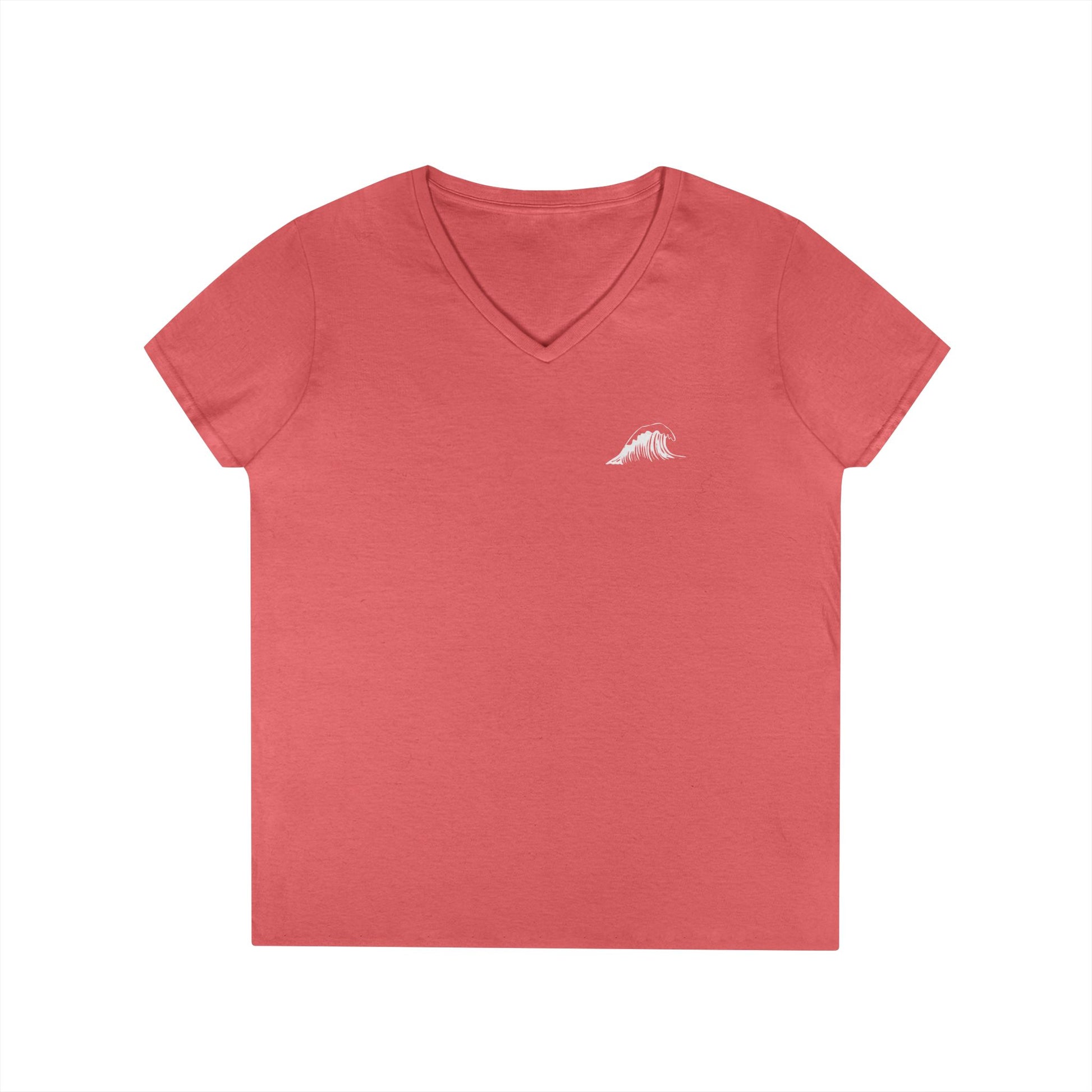 Oceanview Coffee Ladies' V-Neck Tee