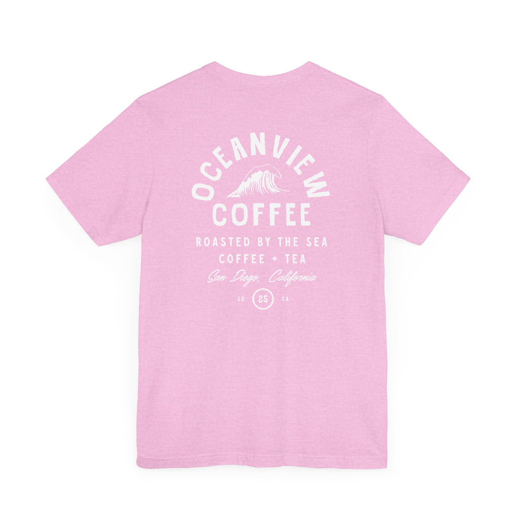 Oceanview Coffee Unisex Jersey Tee