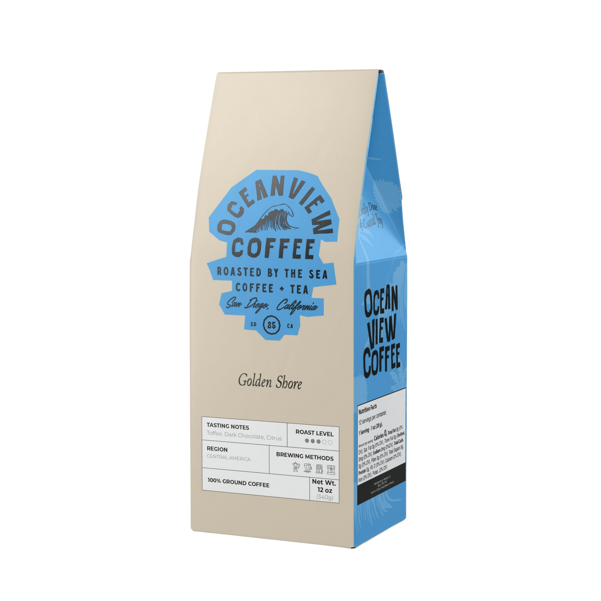 Golden Shore Coffee Blend (Medium Roast)
