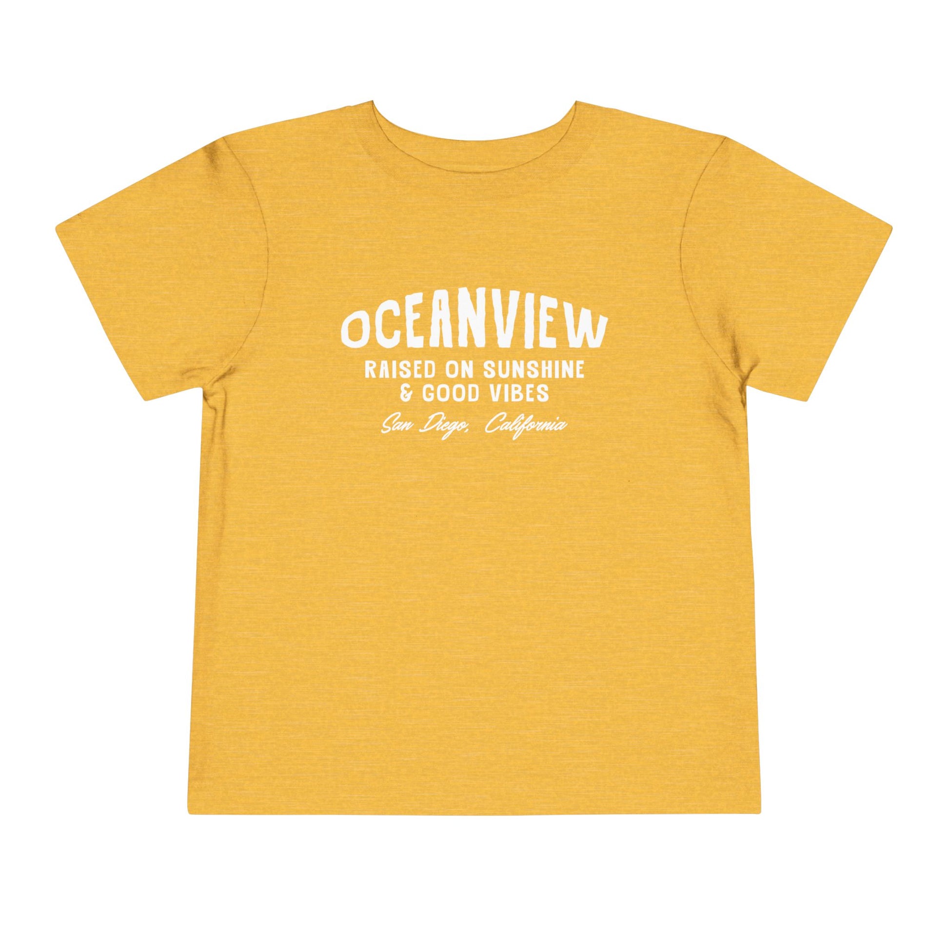 Raised on Sunshine & Good Vibes Toddler Tee