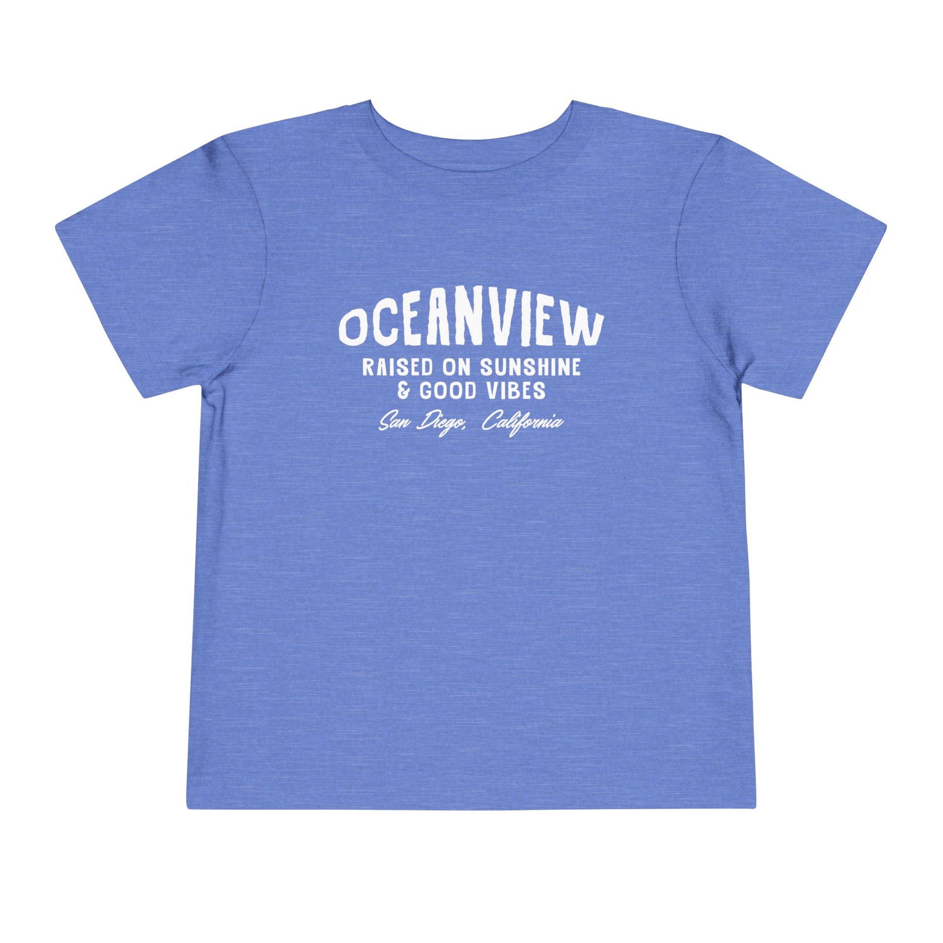 Raised on Sunshine & Good Vibes Toddler Tee