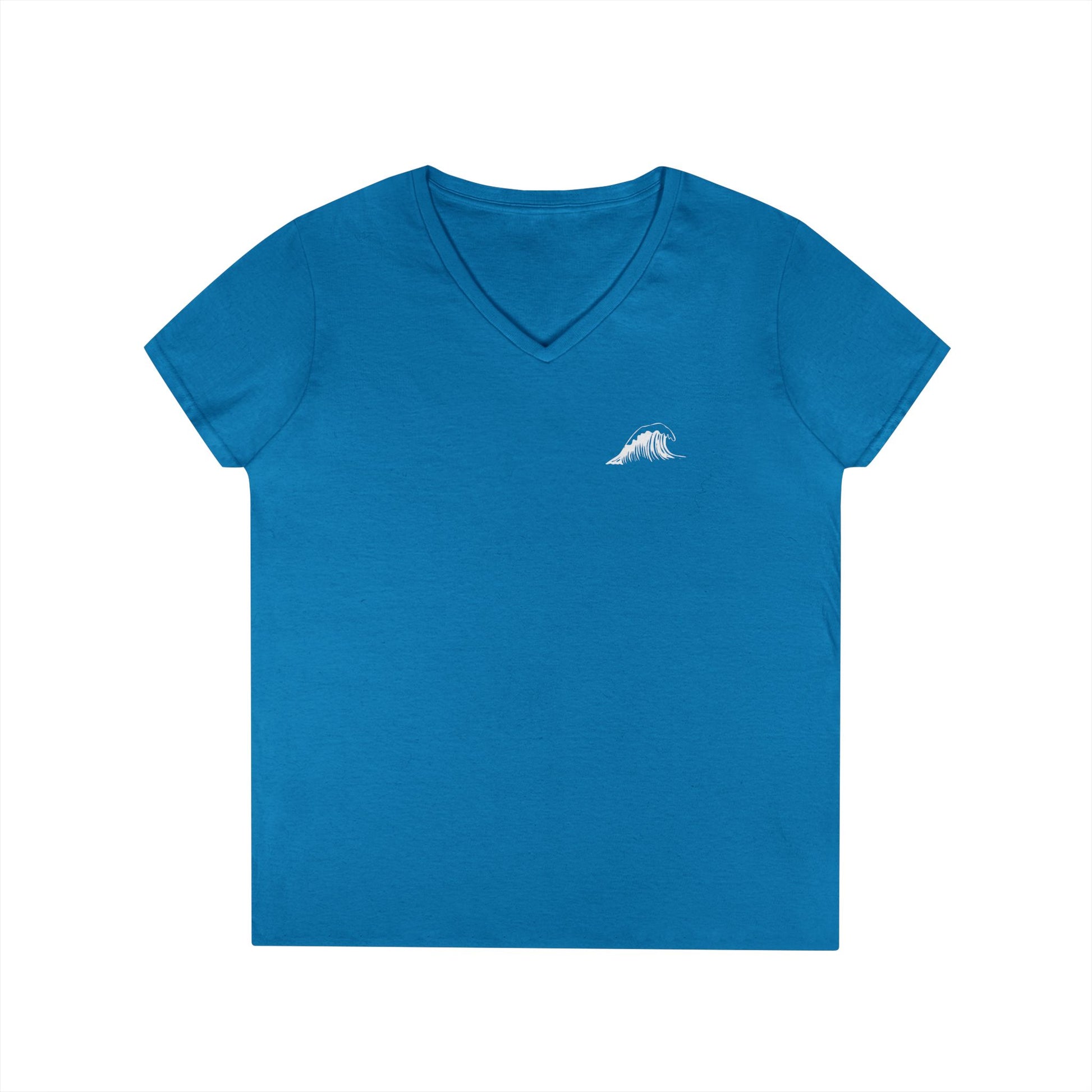 Oceanview Coffee Ladies' V-Neck Tee