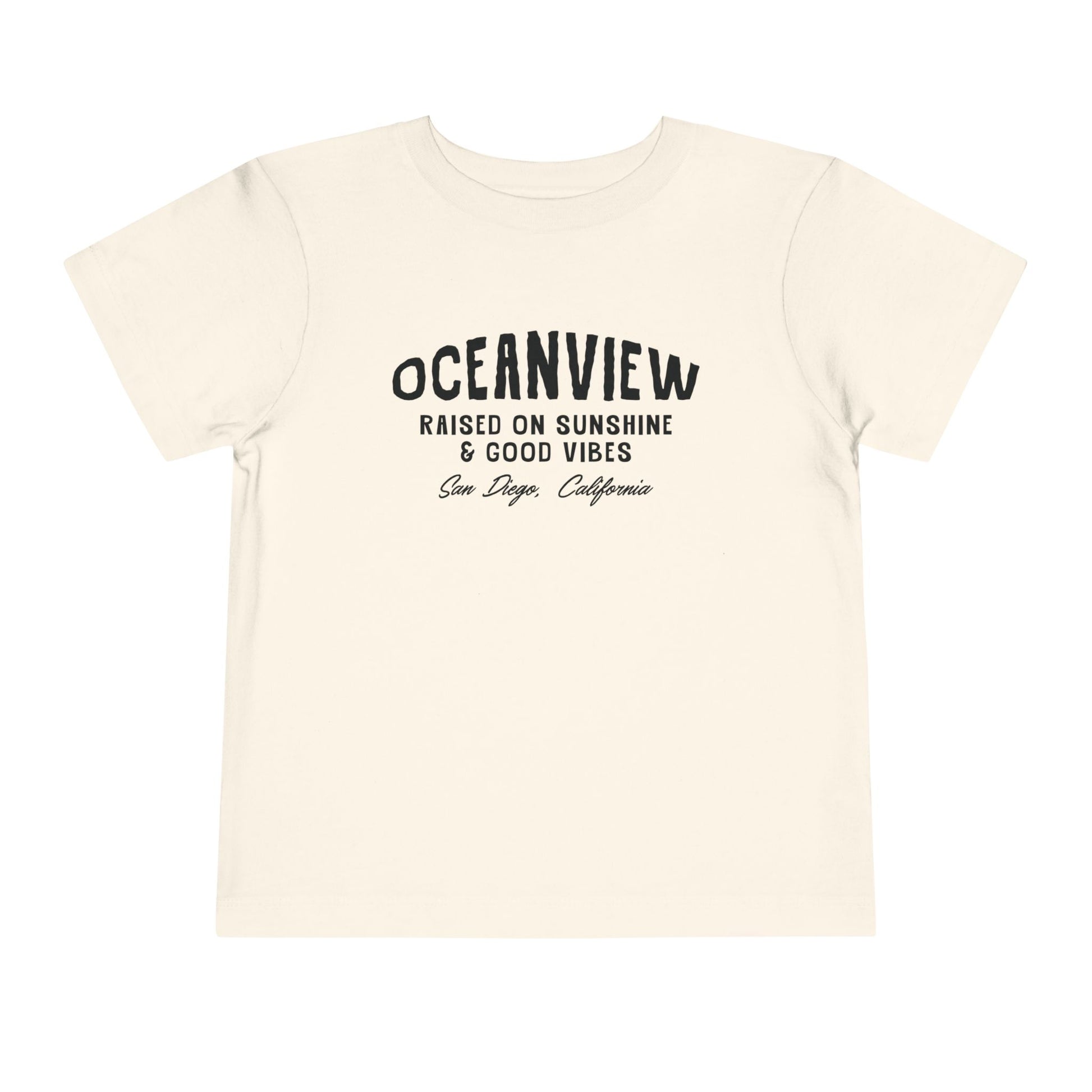 Raised on Sunshine & Good Vibes Toddler Tee