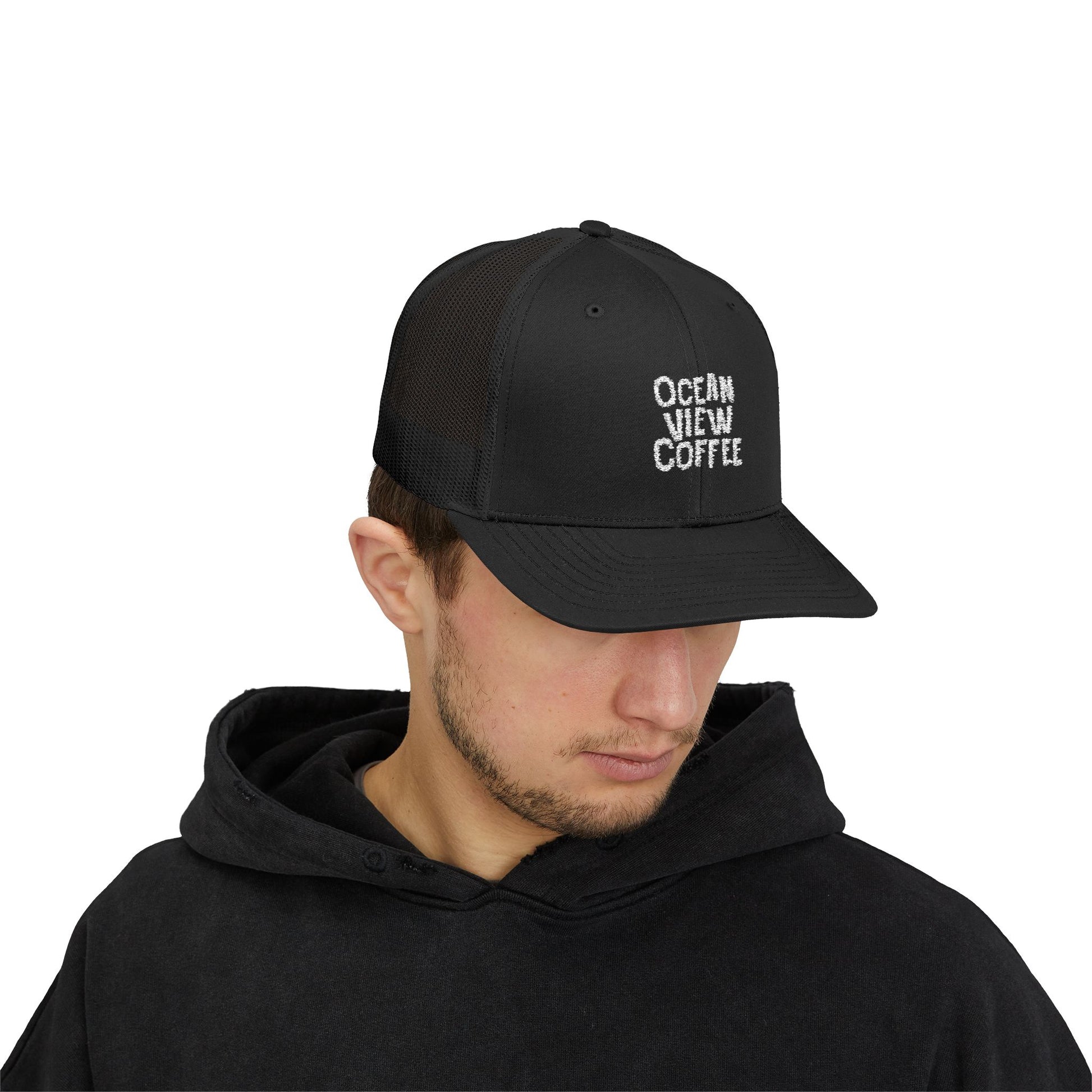Oceanview Coffee Trucker Cap