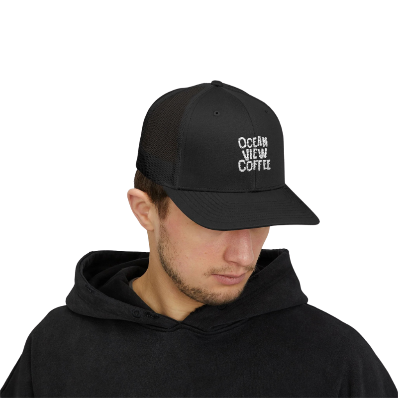 Oceanview Coffee Trucker Cap