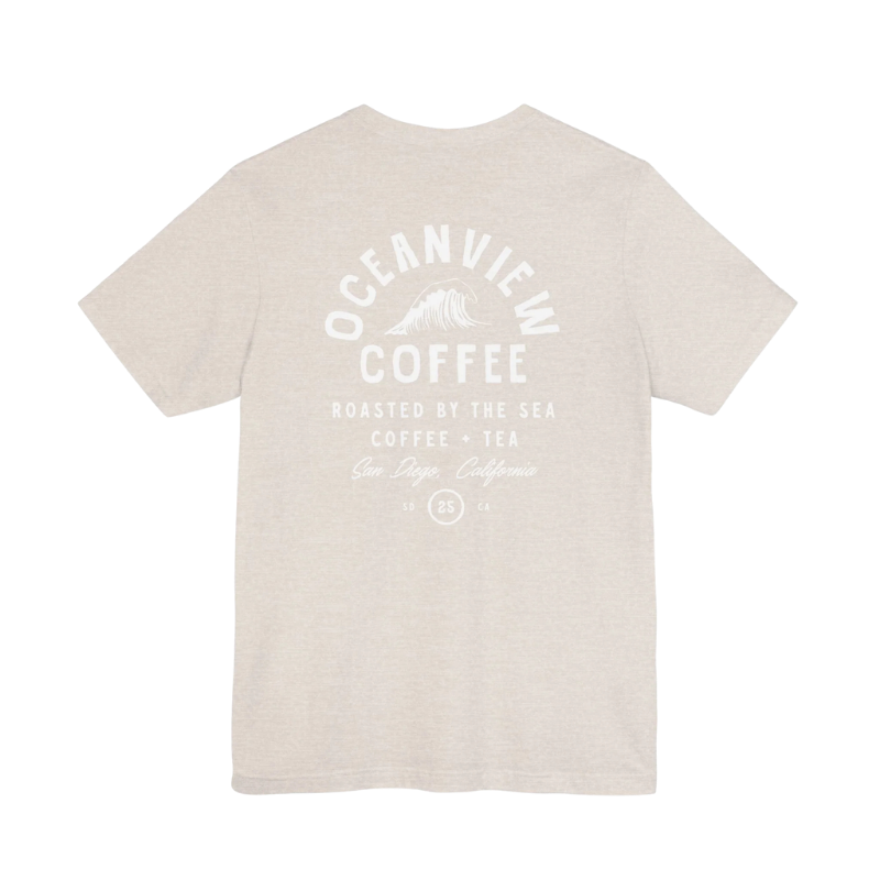 Oceanview Coffee Unisex Jersey Tee