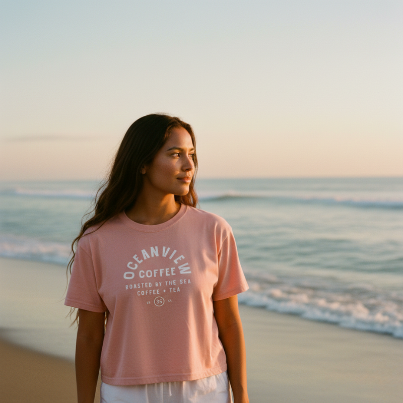 Women's Boxy Cropped Tee